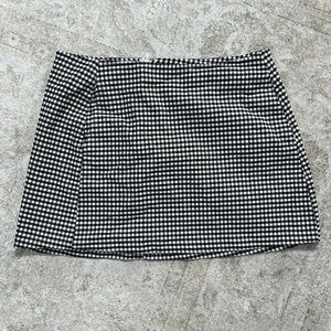 Urban Outfitters Gingham Mini Skirt